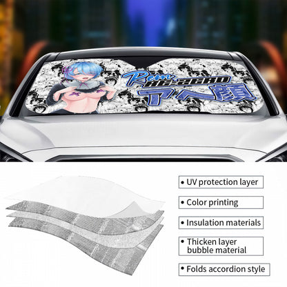 Ram Ahegao Sunshade