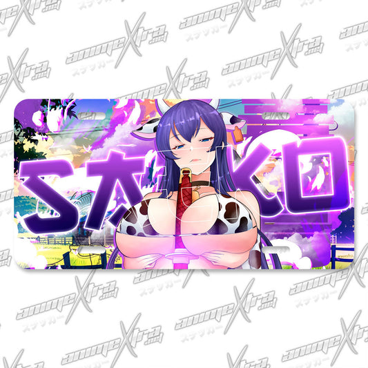 Saeko Cowgirl License Plates