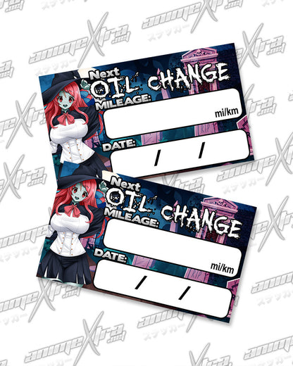 Sakura Minamoto Oil Change Stickers