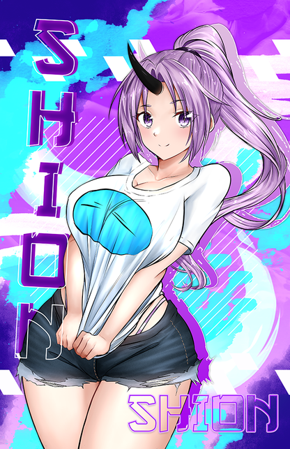 Shion Slime Tee Graphic Poster