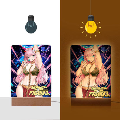 Slave Zero Two Photo Lamp