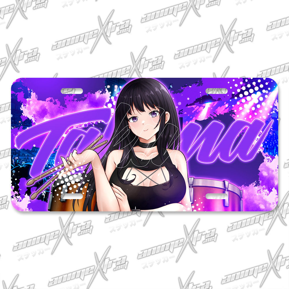Takina Rocker License Plates