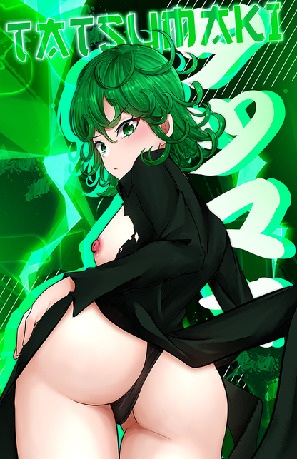 Tatsumaki Booty Graphic Poster