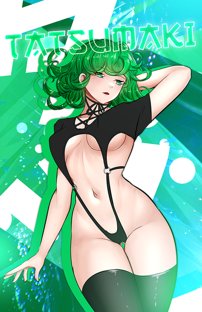 Tatsumaki Graphic Poster