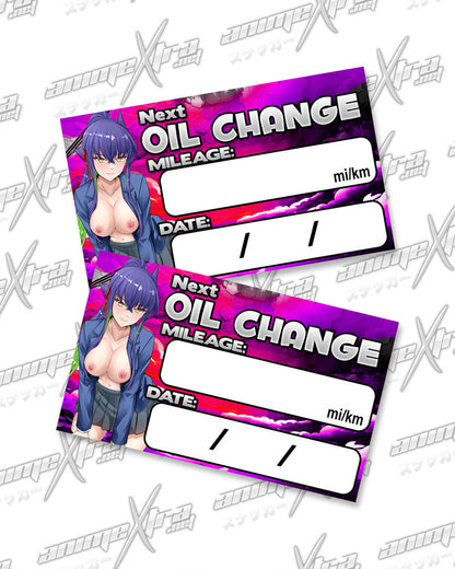 Tekka v2 Oil Change Stickers