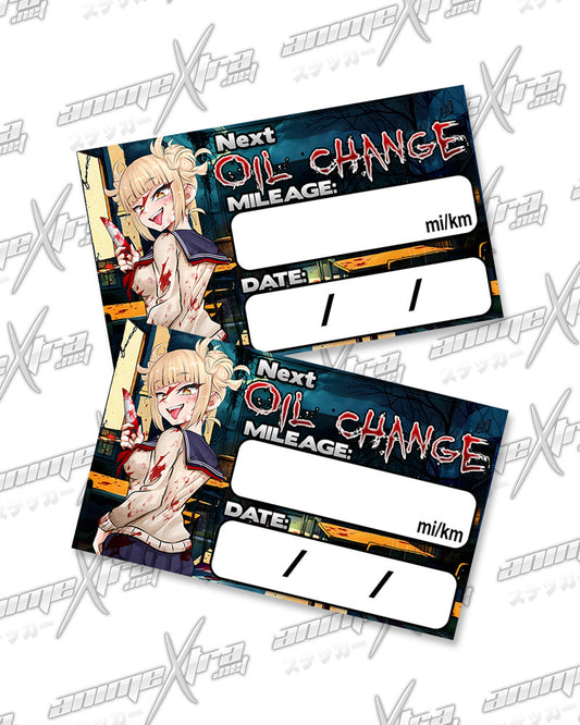 Toga Yandere Oil Change Stickers