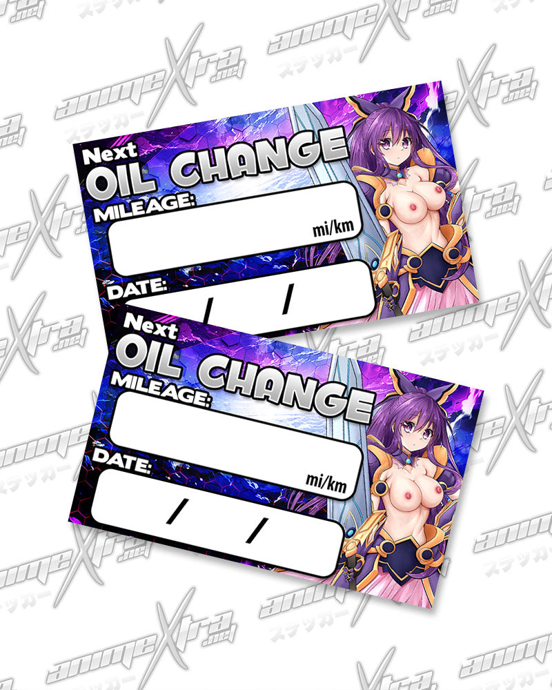 Tohka Date A Live Oil Change Stickers