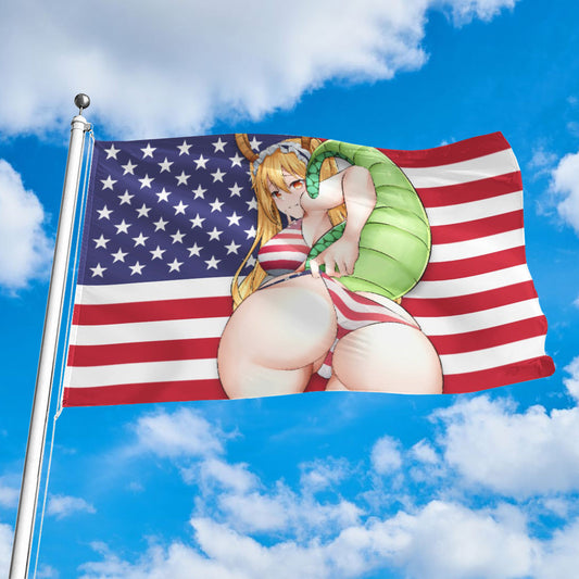 Tohru American Booty Flag