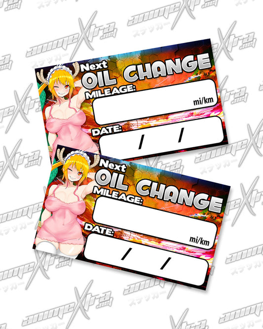 Tohru Nightie Oil Change Stickers