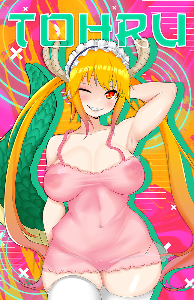 Tohru Nightie Graphic Poster