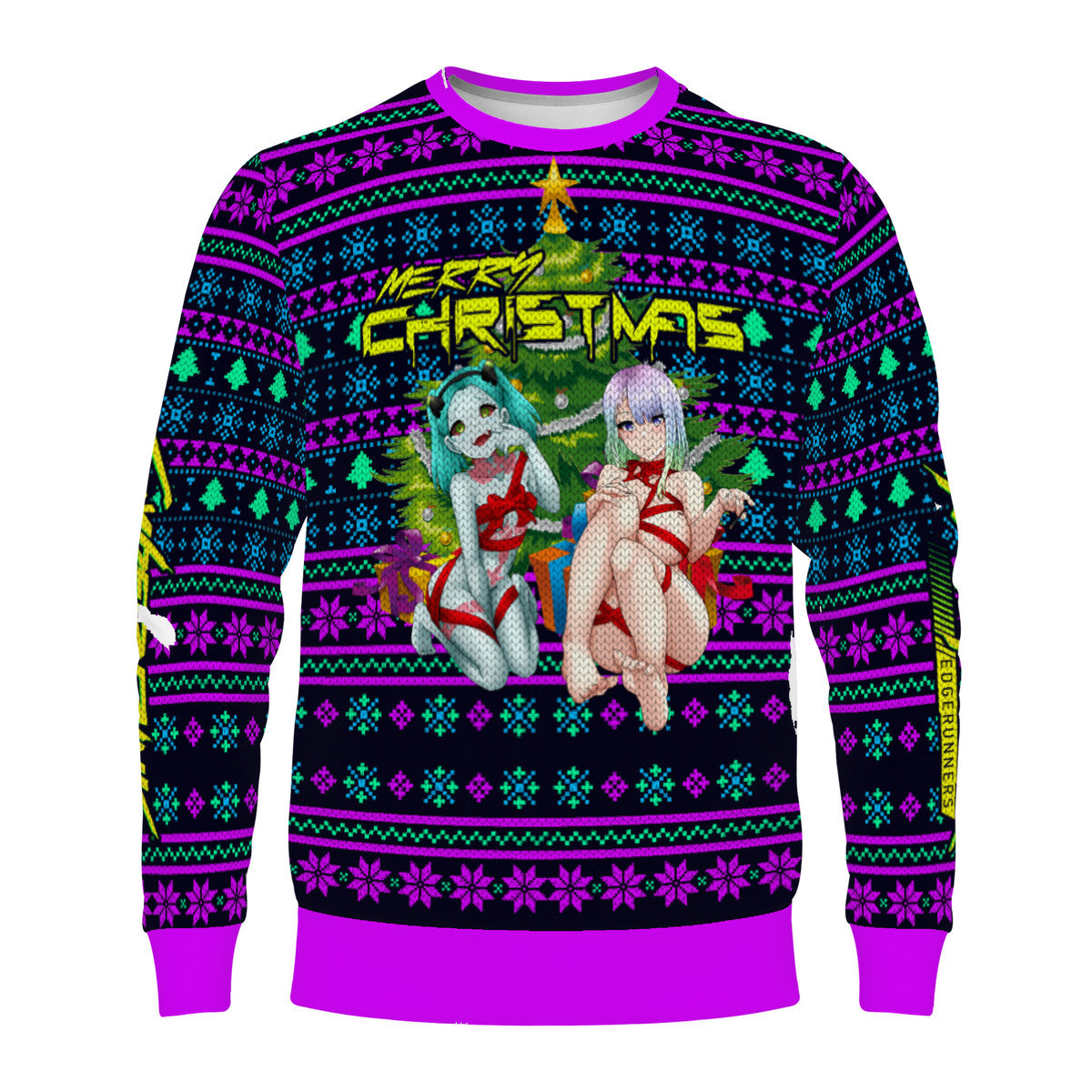 Cyberpunk Ugly Xmas Sweater