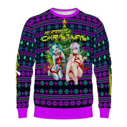 Cyberpunk Ugly Xmas Sweater