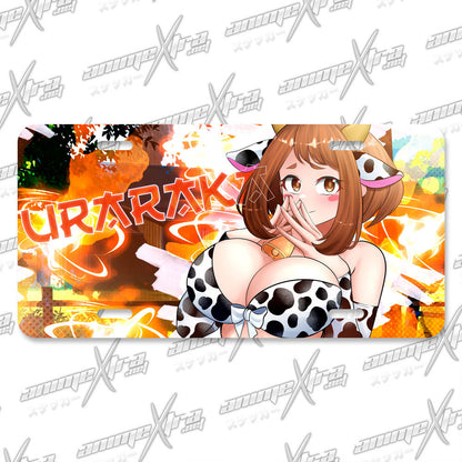 Uraraka Cowgirl License Plates