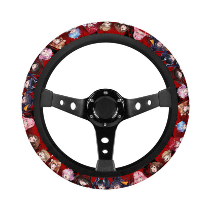 Ahegao Steering Wheel Cover