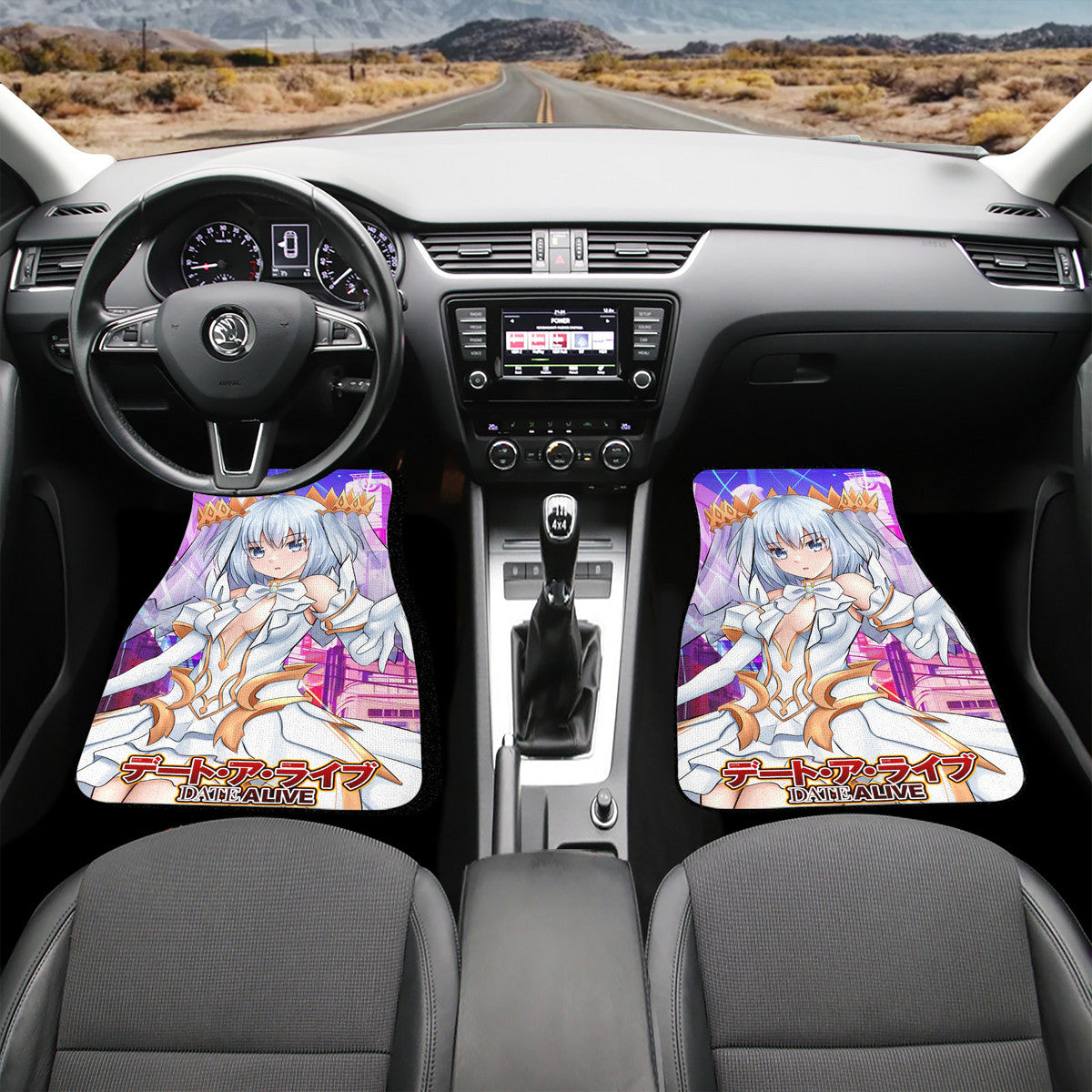 Origami Date A Live Car Floor Mats