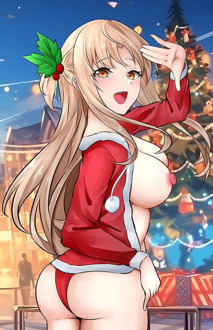 Xmas Asuna Poster