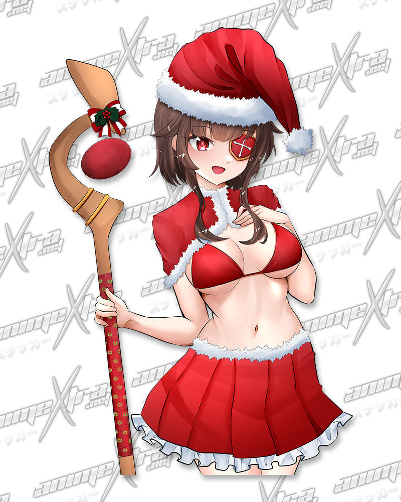 Megumin Xmas Kiss Cuts