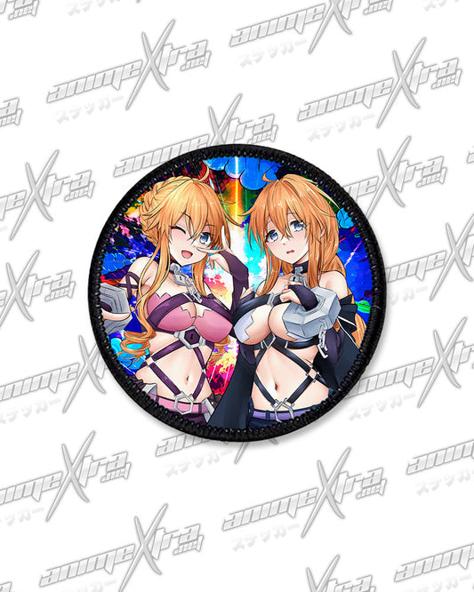 Yamai Sisters Date A Live Round Patches