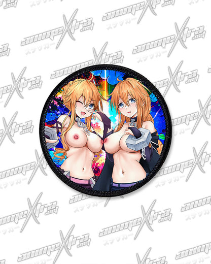 Yamai Sisters Date A Live Round Patches