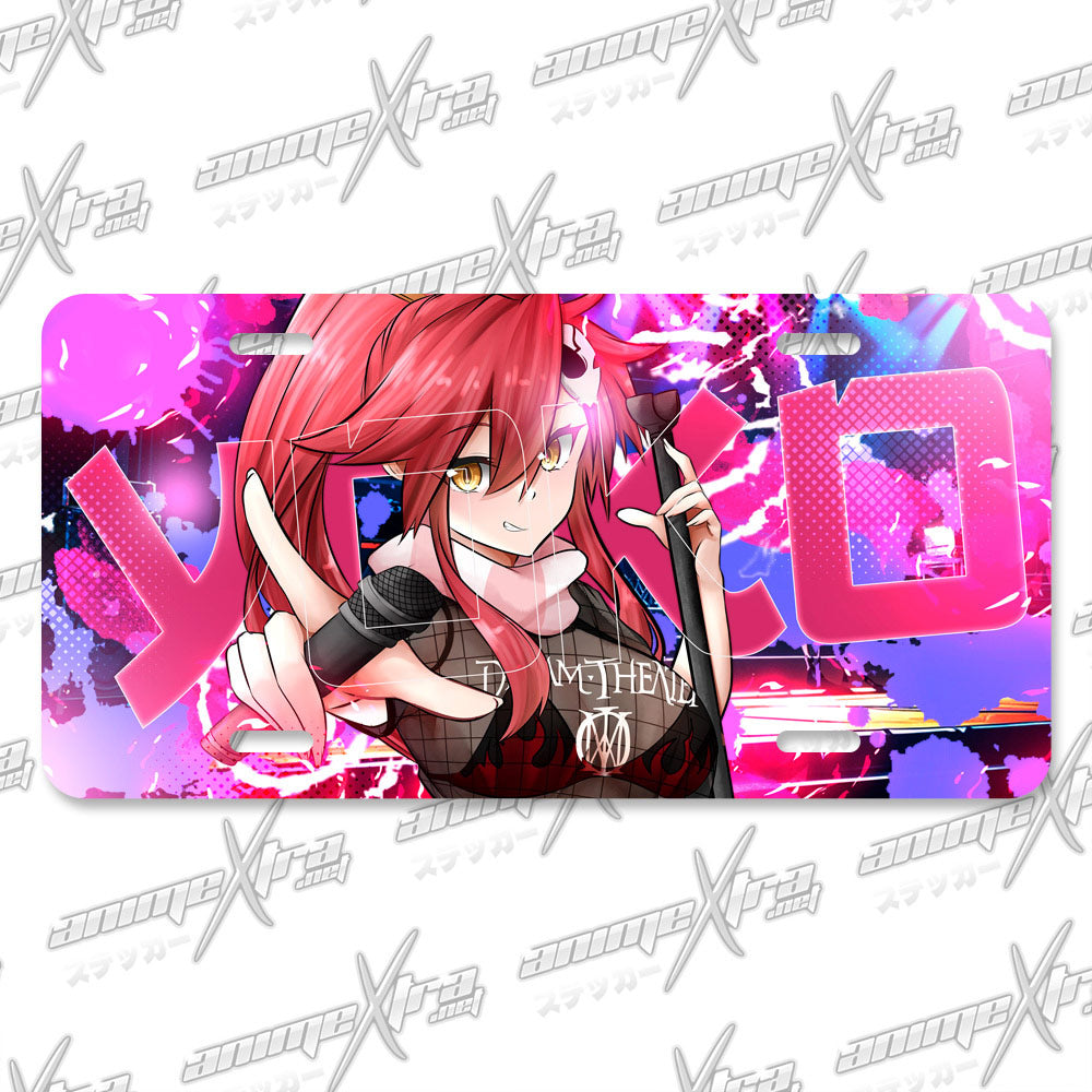 Yoko Littner Rocker License Plates