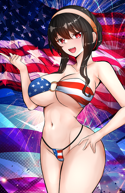Yor Patriot Bikini Poster