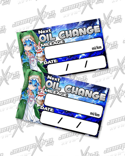 Yoshino Date A Live Oil Change Stickers