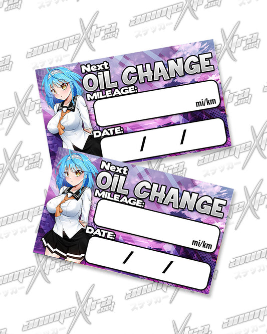 Yuki Nonaka Oil Change Stickers