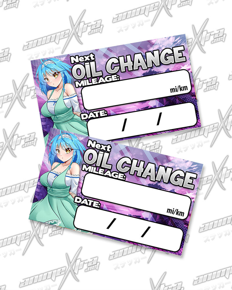 Yuki Nonaka Oil Change Stickers