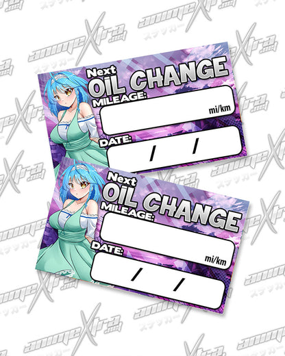 Yuki Nonaka Oil Change Stickers