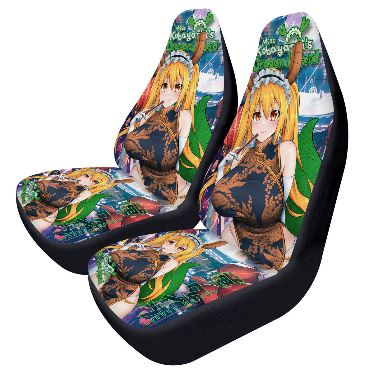 Tohru Dragon Car Seat Covers