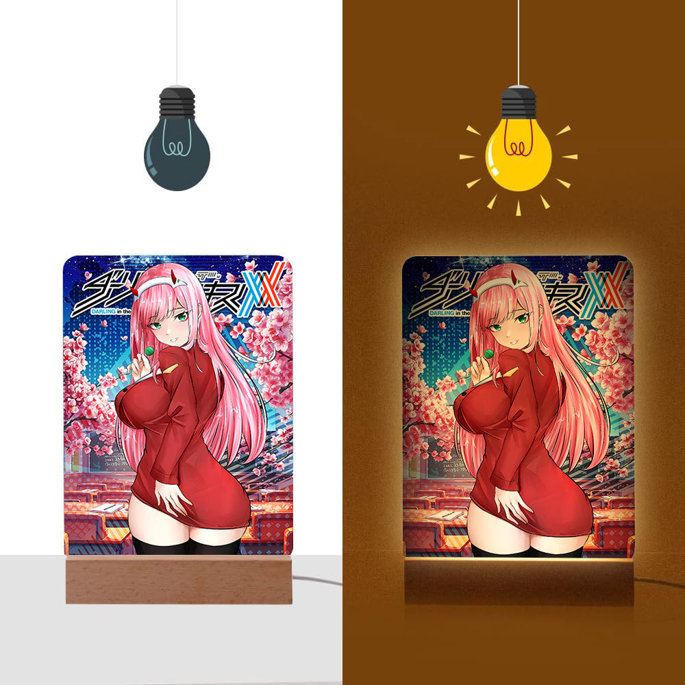 Zero Two Photo Lamp