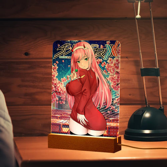 Zero Two Photo Lamp