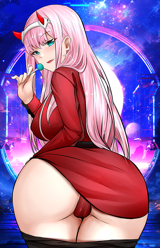 Zero Two Big Booty Poster