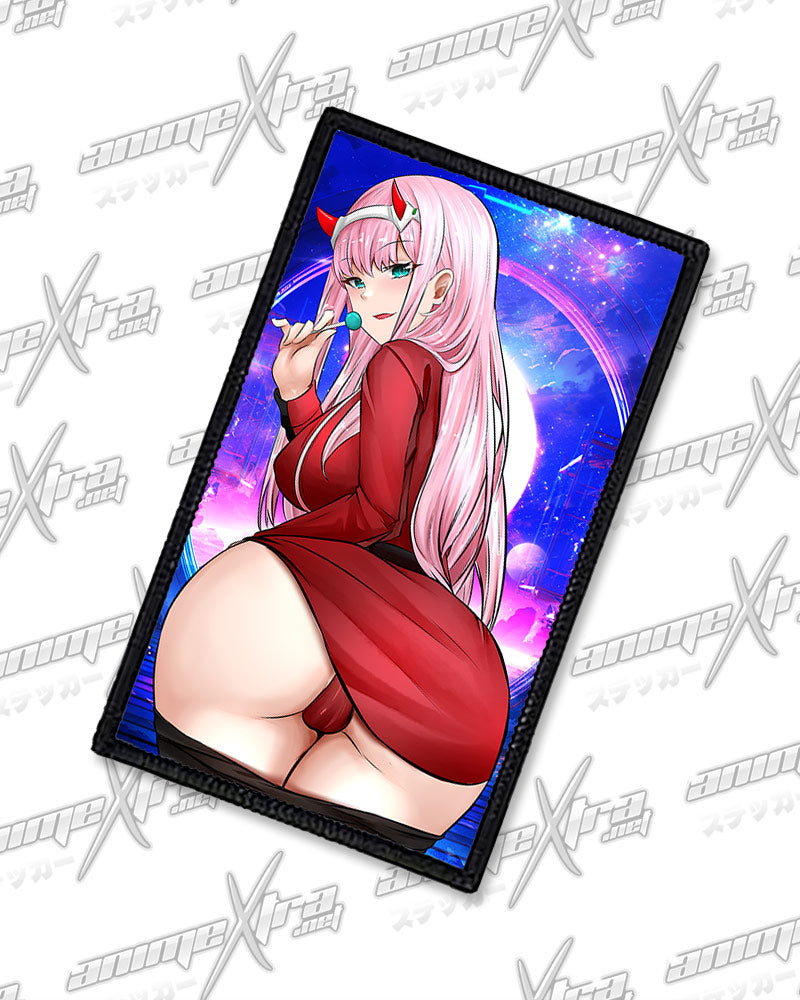 Zero Two Big Booty Rectangle Patches