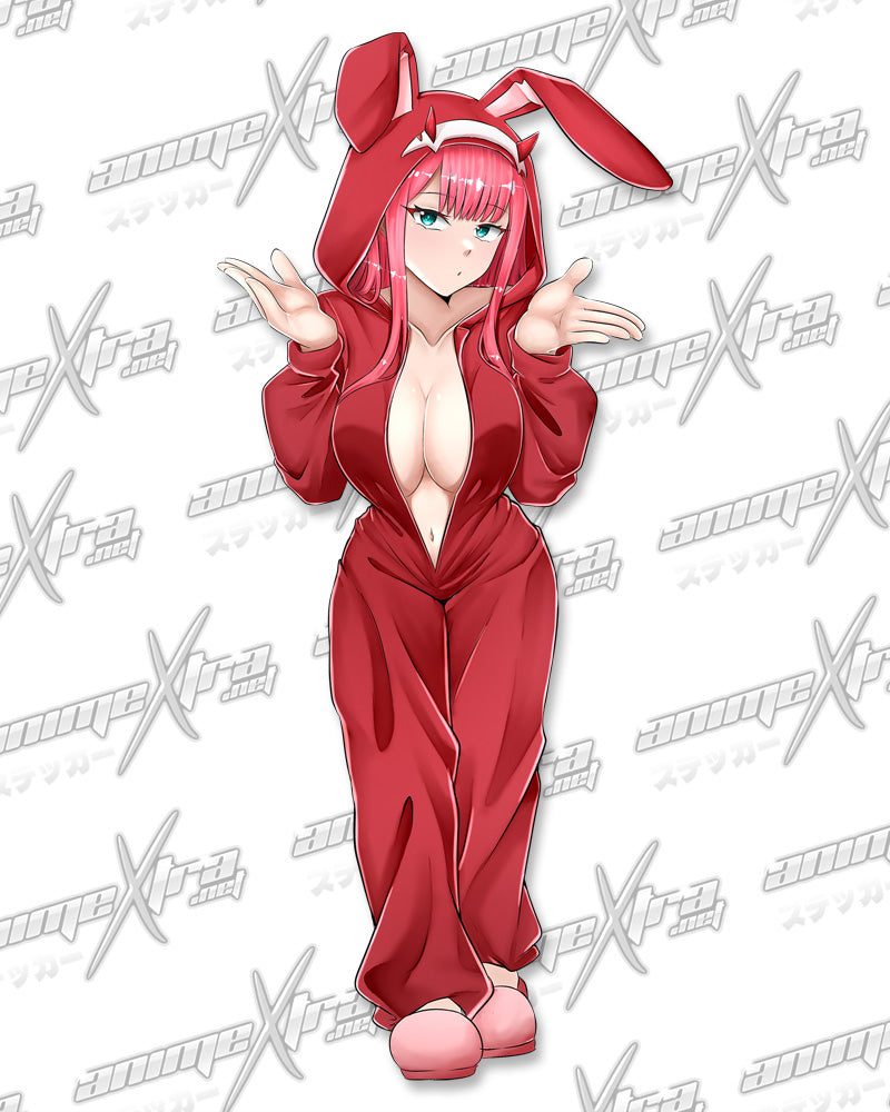 Zero Two Bunny Jammies KissCuts
