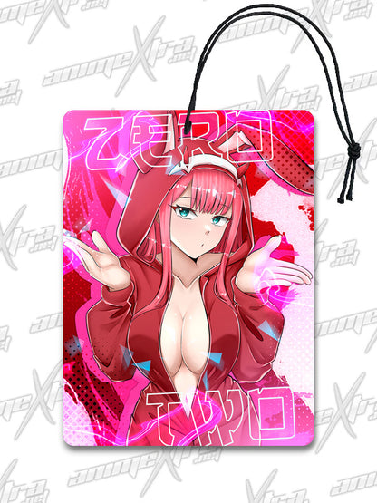Zero Two Bunny Jammies Air Fresheners