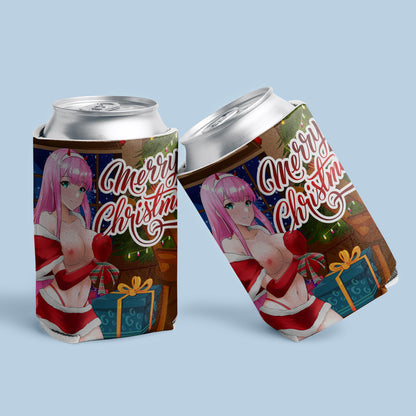 Zero Two Xmas Can Coolers