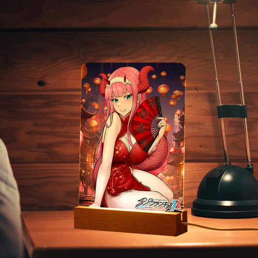 Zero Two Dragon Photo Lamp