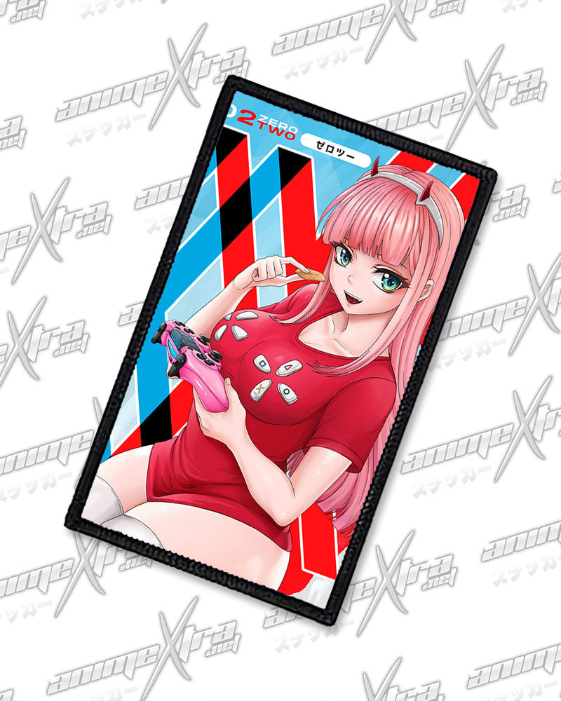 Zero Two Gamer Rectangle Patches