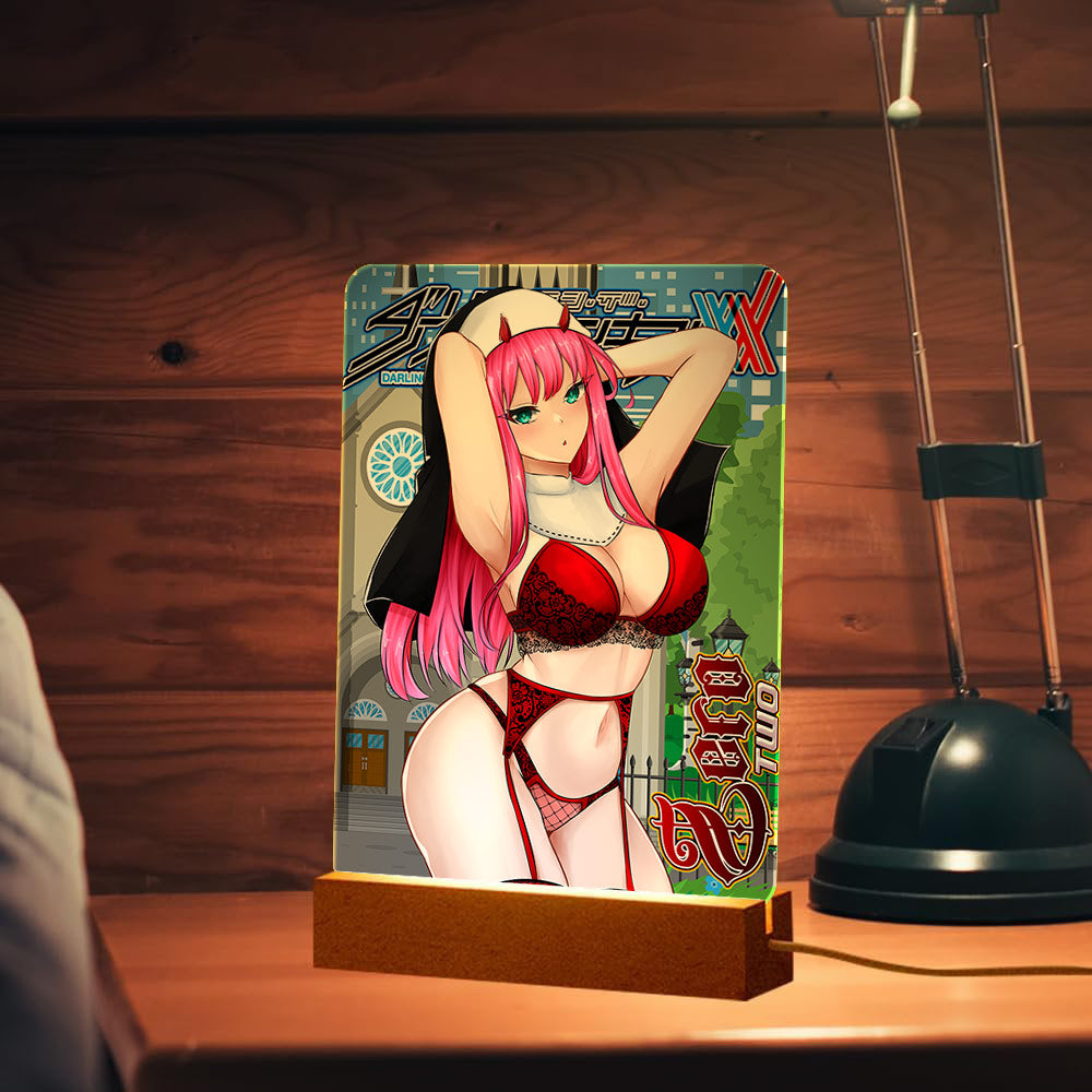 Zero Two Nun Photo Lamp