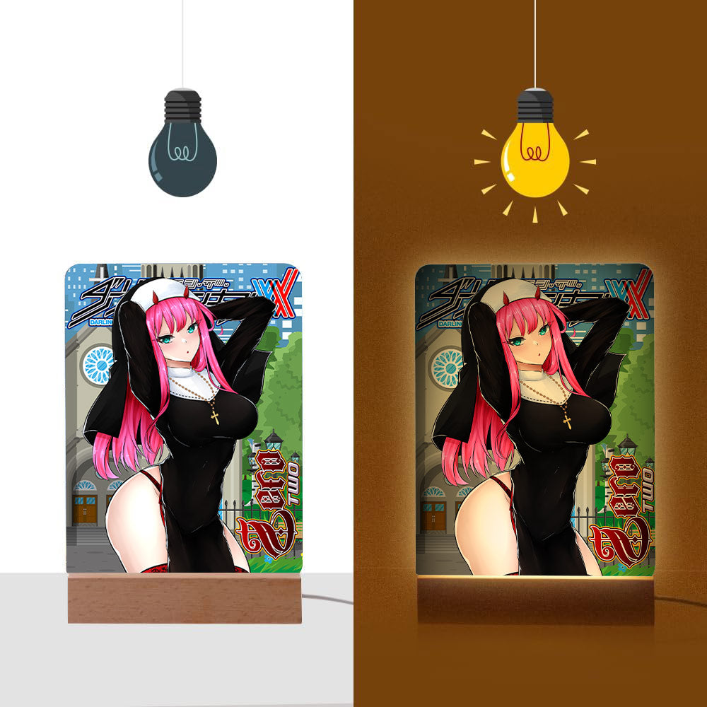 Zero Two Nun Photo Lamp