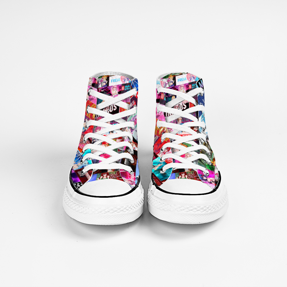 Weeb Slap High Top Canvas Shoes