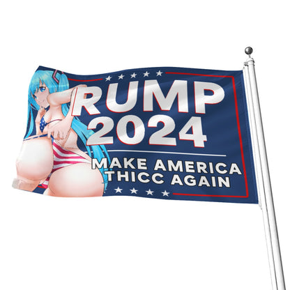 Hatsune Miku RUMP Flag