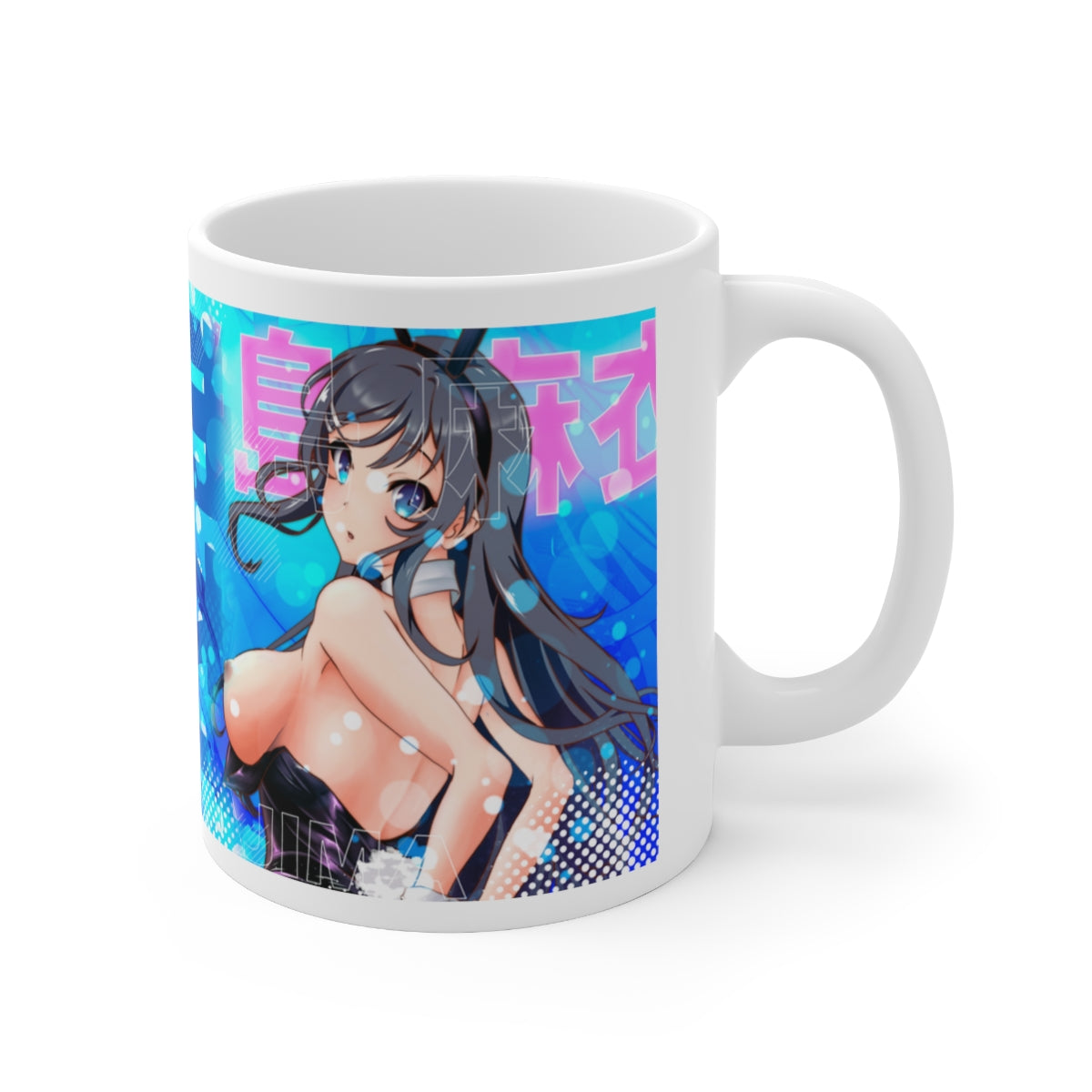 Mai Bunnygirl NSFW Coffee Mugs