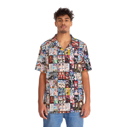 Waifu Poster Hawaiian Shirt