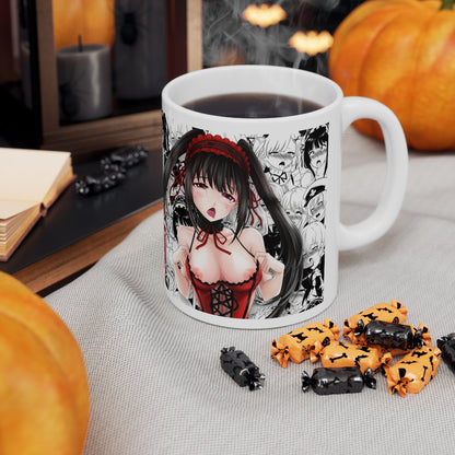 Ahegao Kurumi NSFW Coffee Mugs