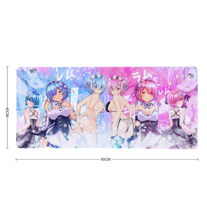 Rem Ram Desk Mat 16" x 35''