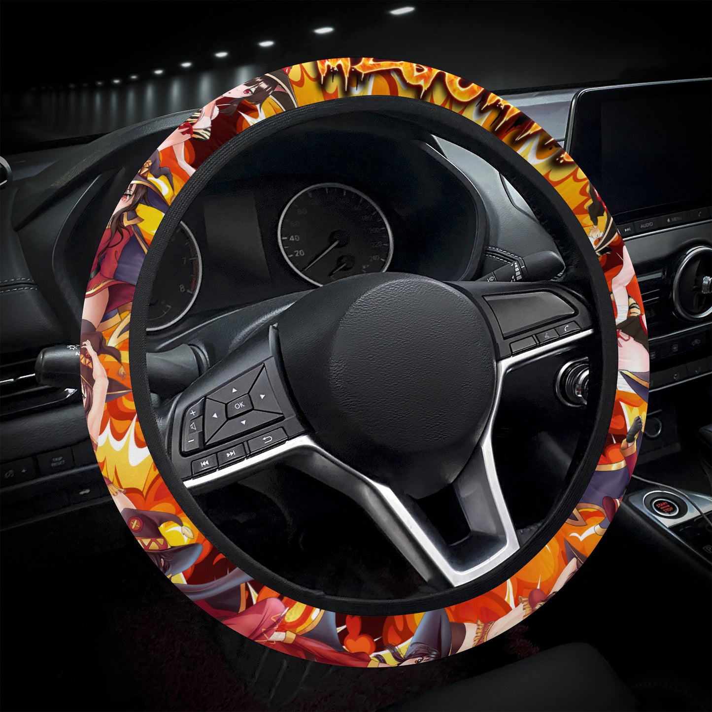 Megumin Car Steering Wheel Covers