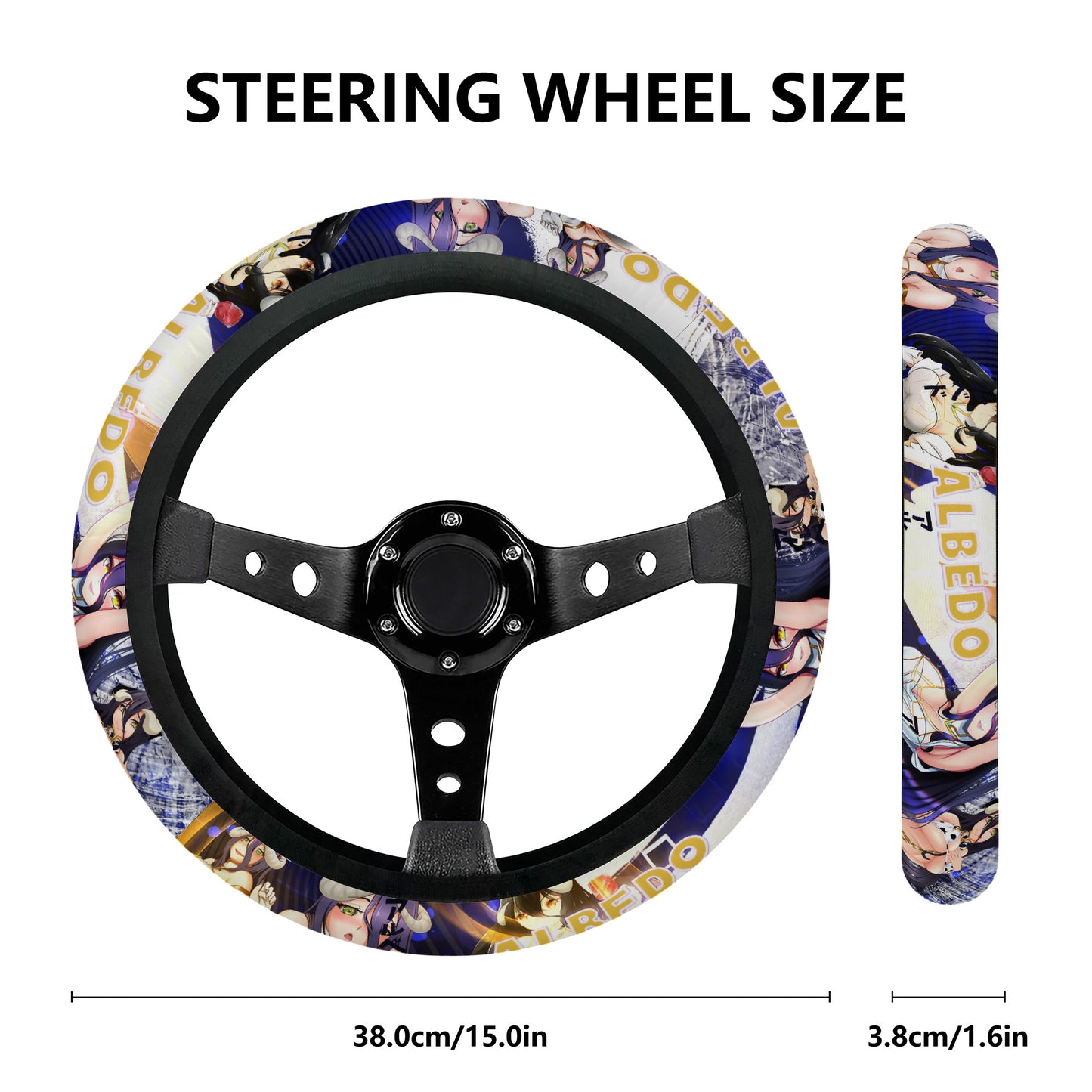 Albedo Car Steering Wheel Covers