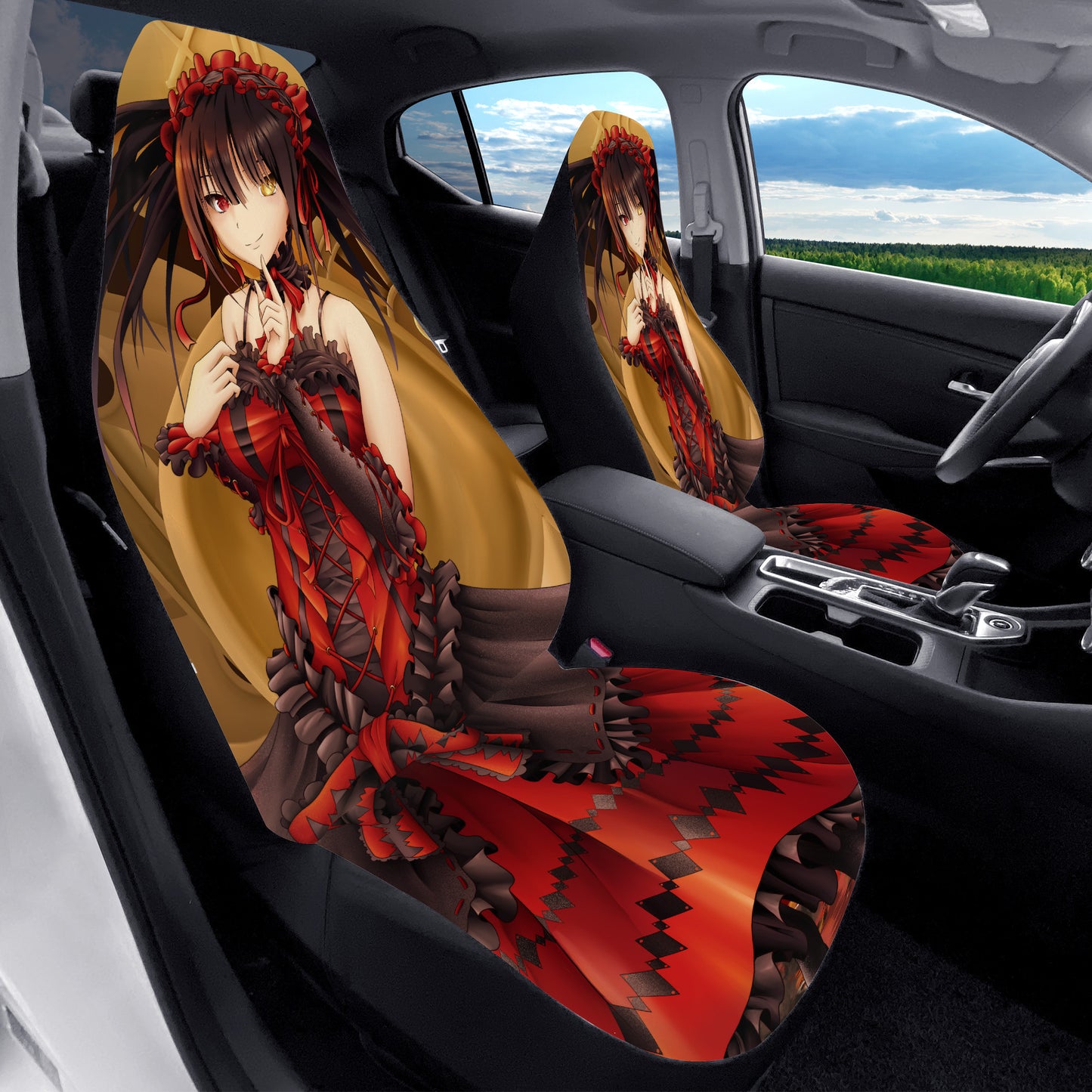 Kurumi Clock Car Seat Covers